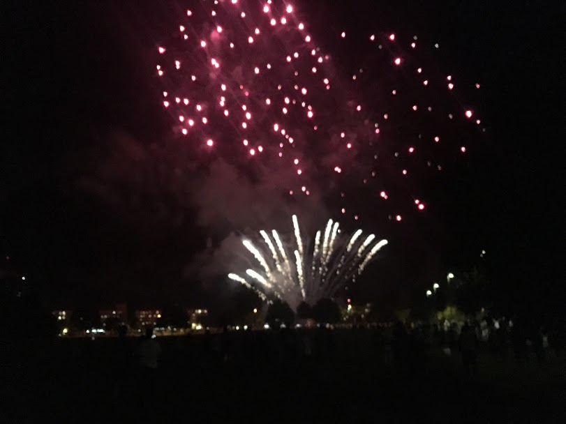 swiss national day fireworks, july 2018