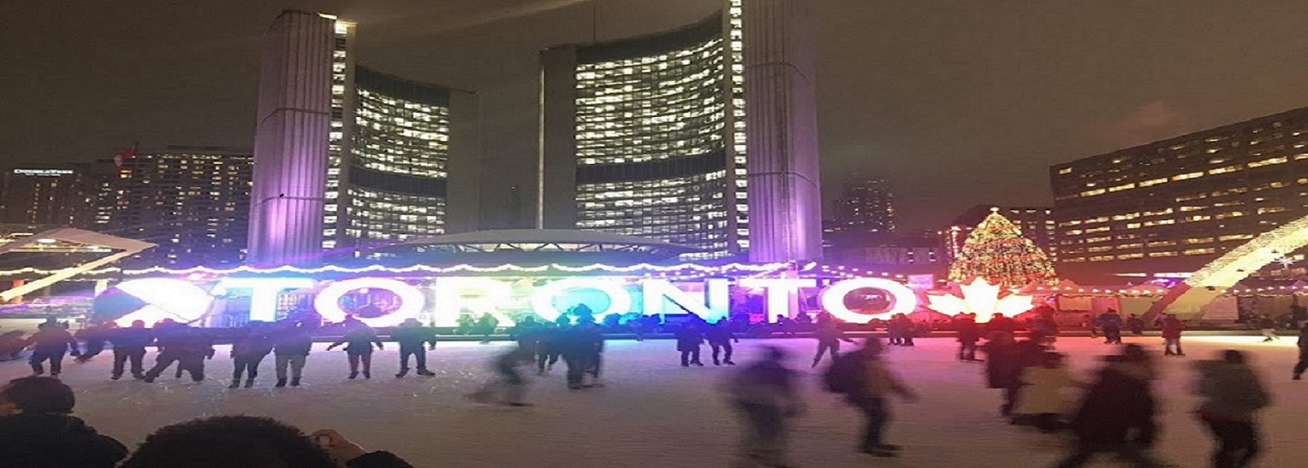 Toronto downtown winter skating 2019 Winter - Travel Blogger