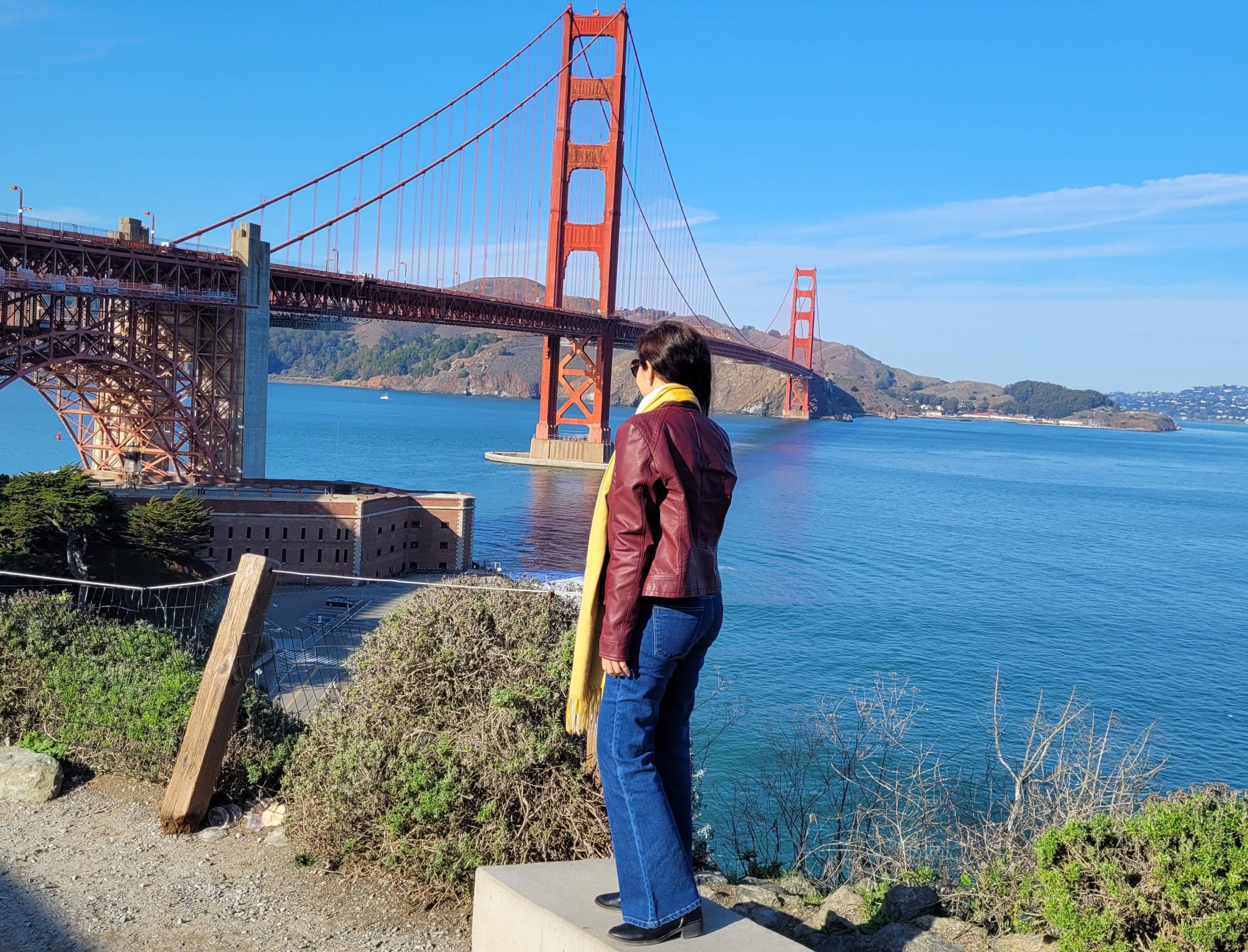 visited golden gate bridge in san francisco in my recent trip - must see