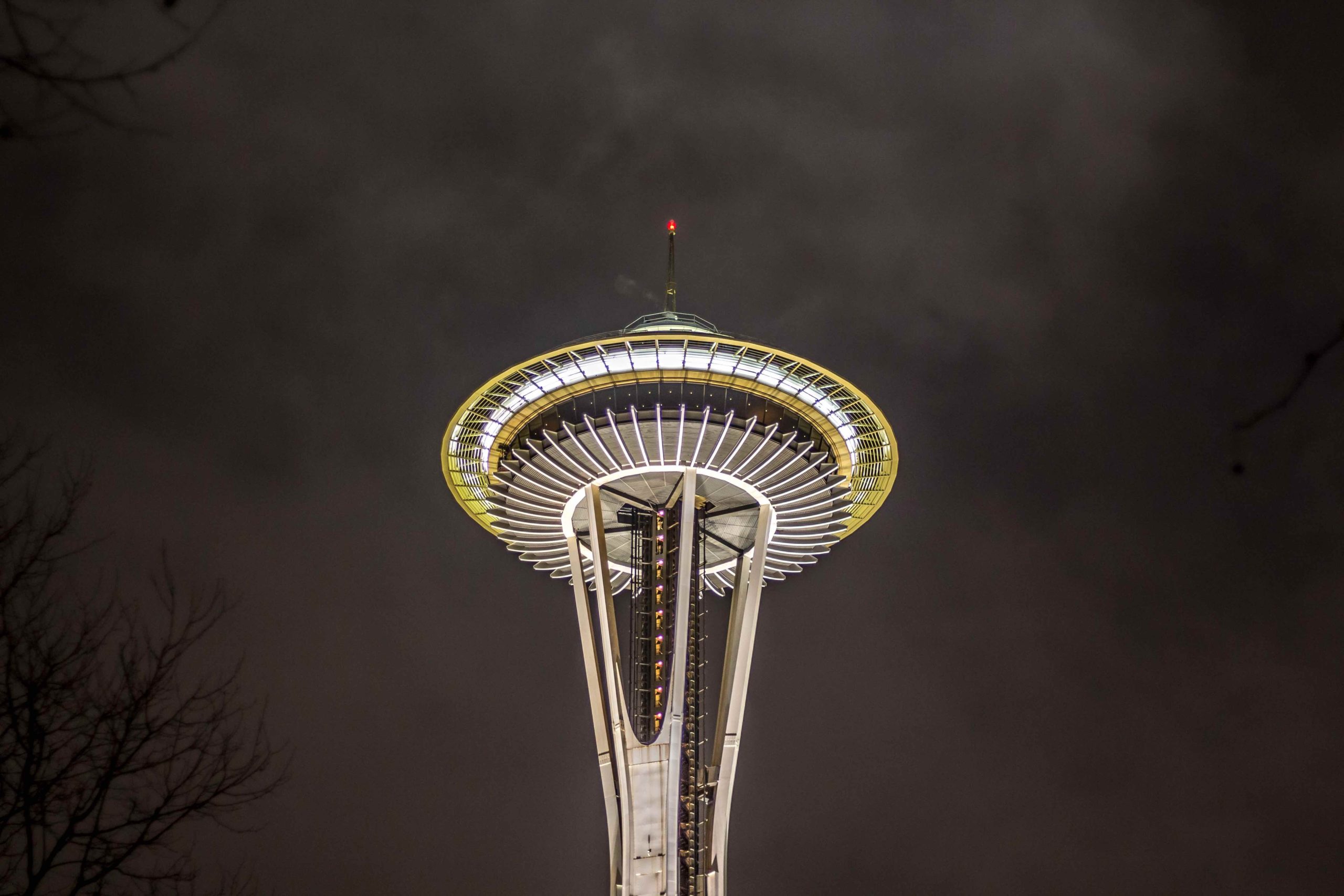 The Space Needle Tower in Seattle, travel usa